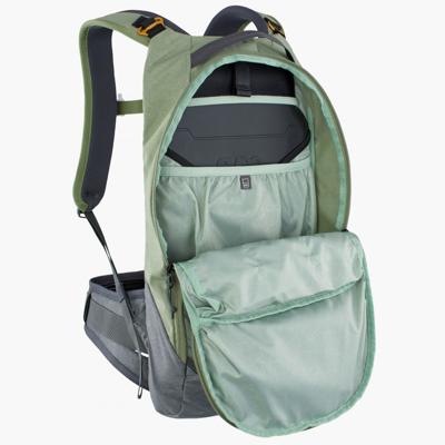 Evoc - Trail Pro 10 Light Olive Carbon Grey 10L L/XL Evoc - Trail Pro 10 Light Olive Carbon Grey 10L L/XL