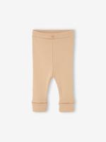 Lange legging voor baby's BASICS donkerbruin - thumbnail