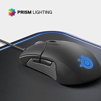 Steelseries Sensei 310 Optische Gamingmuis, RGB-Verlichting, 8 Knoppen, Rubberen Zijgrepen, Zwart - thumbnail