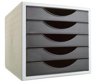 Modulaire archiefkast Archivo 2000 ArchivoTec Serie 4000 5 lades Din A4 Zwart 34 x 27 x 26 cm - thumbnail