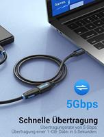 Verlengkabel USB Vention CBHBI 3 m Zwart - thumbnail