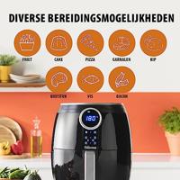 Tristar FR-6956 Airfryer 4.5 l CoolTouch-behuizing, Oververhittingsbeveiliging, Timerfunctie Zwart - thumbnail