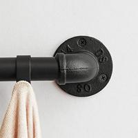 ACAZA Wandkapstok Zwart - thumbnail