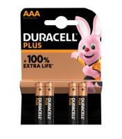 DURACELL Producten/batterij lr03 aaa 15v x4st - thumbnail