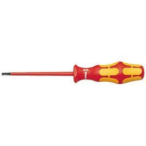 Wera 167 i Torx-schroevendraaier VDE Grootte T 6 Koplengte: 80 mm DIN EN 60900 1 stuk(s) Wera 167 i Torx-schroevendraaier VDE Grootte T 6 Koplengte: 80 mm DIN EN 60900 1 stuk(s)