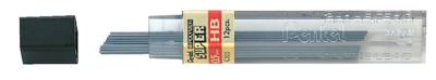 12 Potloodstiften Pentel HB 0,5 mm zwart