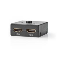 HDMI-Splitter/Switch in Eén | 2x HDMI-Uitgang - 1x HDMI-Ingang | 2x HDMI-Ingang - 1x HD - thumbnail