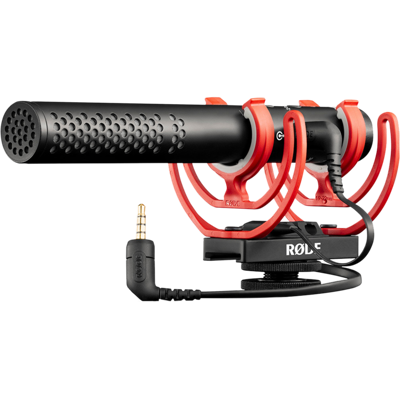 RODE Microphones VideoMic NTG USB-microfoon Dasspeld Zendmethode:Draadloos, USB USB-C, Hoofdtelefoon (3.5 mm jackplug) Draadloos, USB