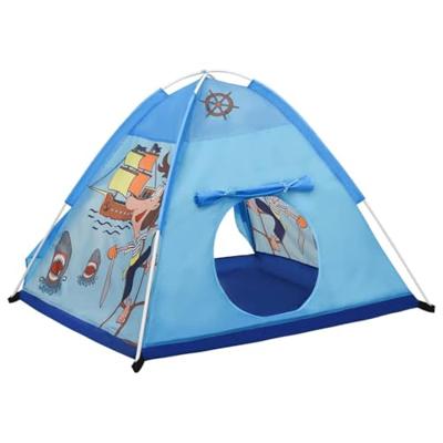VidaXL Kinderspeeltent met 250 ballen 120x120x90 cm blauw VidaXL Kinderspeeltent met 250 ballen 120x120x90 cm blauw
