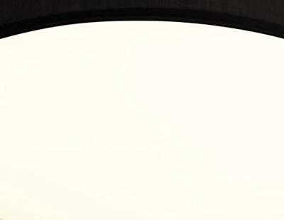 Searchlight Landelijke plafonnièreGianna Ø 37cm zwart met goud - 9371-37BGO