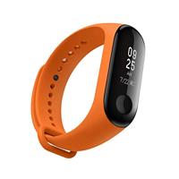 Xiaomi Mi band 3 / 4 / 5 / 6 / 7 bandje OneColor - Oranje - thumbnail