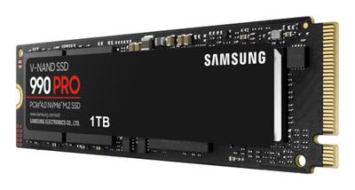 Samsung MZ-V9P1T0BW 990 PRO SSD, 1000 GB, M.2, 7450 MB/s, 1550000 IOPS, 5.4 W