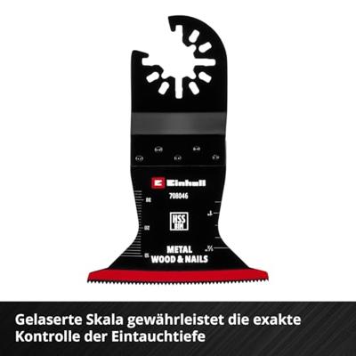 Einhell 708046 Tauchsägeblatt BIM Met, 65mm Bimetaal Multitool toebehorenset 65 mm 1 stuk(s)