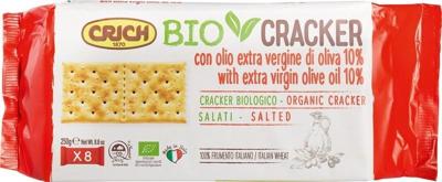 Crich Biocrackers Olijfolie Extra Zout Crich Biocrackers Olijfolie Extra Zout