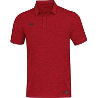 JAKO 6329 Polo Premium Basics - Rood Gemeleerd - M - thumbnail