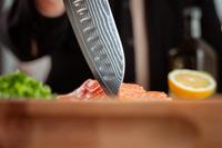 Blackwell Santokumes Japanse stijl - 67 lagen damaststaal - VG10 - 19 cm - thumbnail