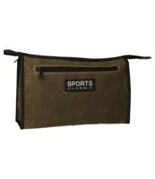 Traveller Toilettas sports classic military groen 35cm x 24cm - thumbnail