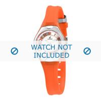 Calypso horlogeband K5163-6 Rubber Oranje - thumbnail