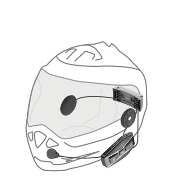 INTERPHONE Helmet com.system interp. u-com 16 double kit - thumbnail