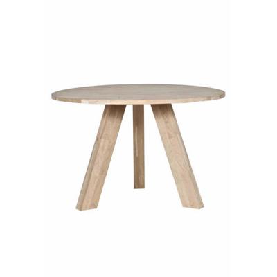Woood Rhonda eettafel ø129 naturel eiken Woood Rhonda eettafel ø129 naturel eiken