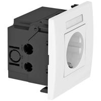 OBO Bettermann 6119421 Apparaatinzet Stopcontact (b x h x d) 84 x 84 x 60 mm 1 stuk(s) Wit - thumbnail