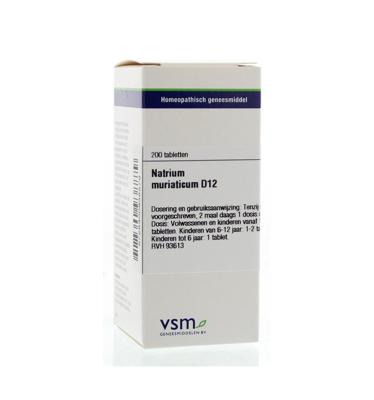 VSM Natrium muriaticum D12 (200 tab)