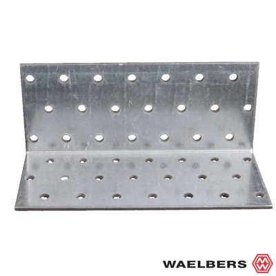 Waelbers Verbindingshoek, blauw verzinkt 100x100x40x2,0mm - 50 Stuk(s) - 44842444.11