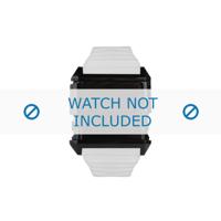 Diesel horlogeband DZ7201 Silicoon Wit 30mm - thumbnail