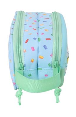 Pennenetui met 2 vakken Bluey Blauw 21 x 8 x 6 cm