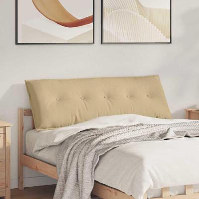 Rugkussen Grijs groen 140 x 50 cm Cordstof