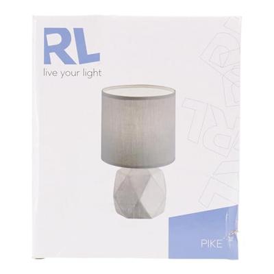 Trio TafellampPike 28cm betongrijs met titaan - R50831087