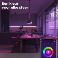 Calex Smart LED-standaardlamp RGB - wit - 8,5W - Leen Bakker - thumbnail