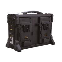 Rolux acculader rl-4ks voor 4 x v-mount accu - thumbnail