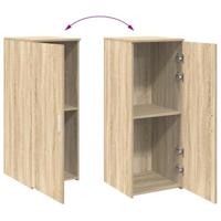 Opbergkast 40x45x103,5 cm bewerkt hout sonoma eikenkleurig - thumbnail
