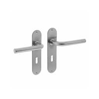 Deurkr.Recht ø16 mm slank schild sl.gat 56 mm - thumbnail