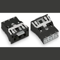 WAGO 770-713/007-000 Netstekker WINSTA MIDI Stekker, recht Totaal aantal polen: 2 + PE 25 A Zwart 100 stuk(s) - thumbnail
