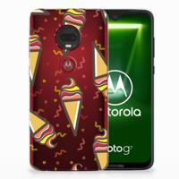 Motorola Moto G7 | G7 Plus Siliconen Case Icecream - thumbnail