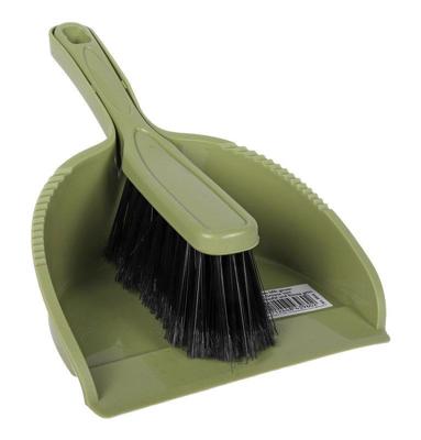 Talen Tools Stoffer en Blik Compact Groen