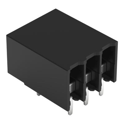 WAGO 2086-1203/300-000 Printklem 1.50 mm² Aantal polen 3 Zwart 1 stuk(s)