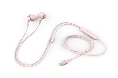 Libratone Q Adapt in-ear hoofdtelefoon met actieve ruisonderdrukking in 4 standen (Lightning aansluiting voor Apple iOS-apparaten, ANC) roze