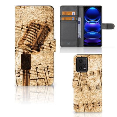 Xiaomi Redmi Note 12 5G | Poco X5 | Telefoonhoesje met foto | Bladmuziek Xiaomi Redmi Note 12 5G | Poco X5 | Telefoonhoesje met foto | Bladmuziek
