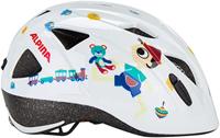 Olympic Sportswear Alpina sports kinderhelm ximo white bear 47-51 glans - thumbnail