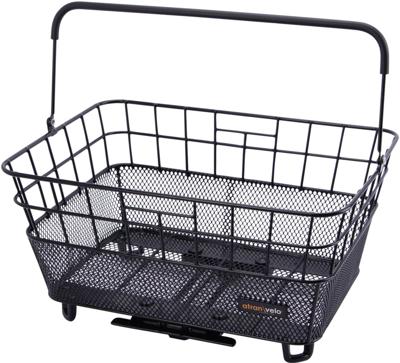 Atranvelo fietsmand, achterop "bring l avs" rear basket bring l avs black