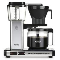 Moccamaster KBG SELECT Koffiefilter apparaat Zilver - thumbnail