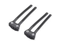 AXA Flex Mount slot bevestiging kunststof zwart 2 stuks - thumbnail