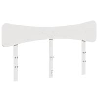 Bedframe zonder matras massief grenenhout wit 120x200 cm - thumbnail