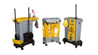 Onderstel rubbermaid slim jim zwart - thumbnail