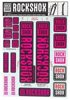ROCKSHOX decor set decal set magneta - thumbnail