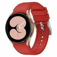 Samsung Galaxy watch 7 / Galaxy Watch FE - 40mm & 44mm - Siliconen sportband - Rood - thumbnail