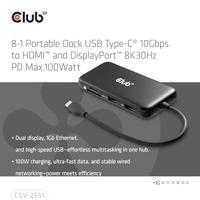 club3D CSV-2551 USB-C dockingstation - thumbnail